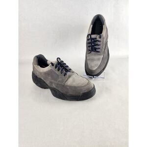 Oregon Mudders AL420 Mens 7 Grey Suede Golf Shoes with Spikes